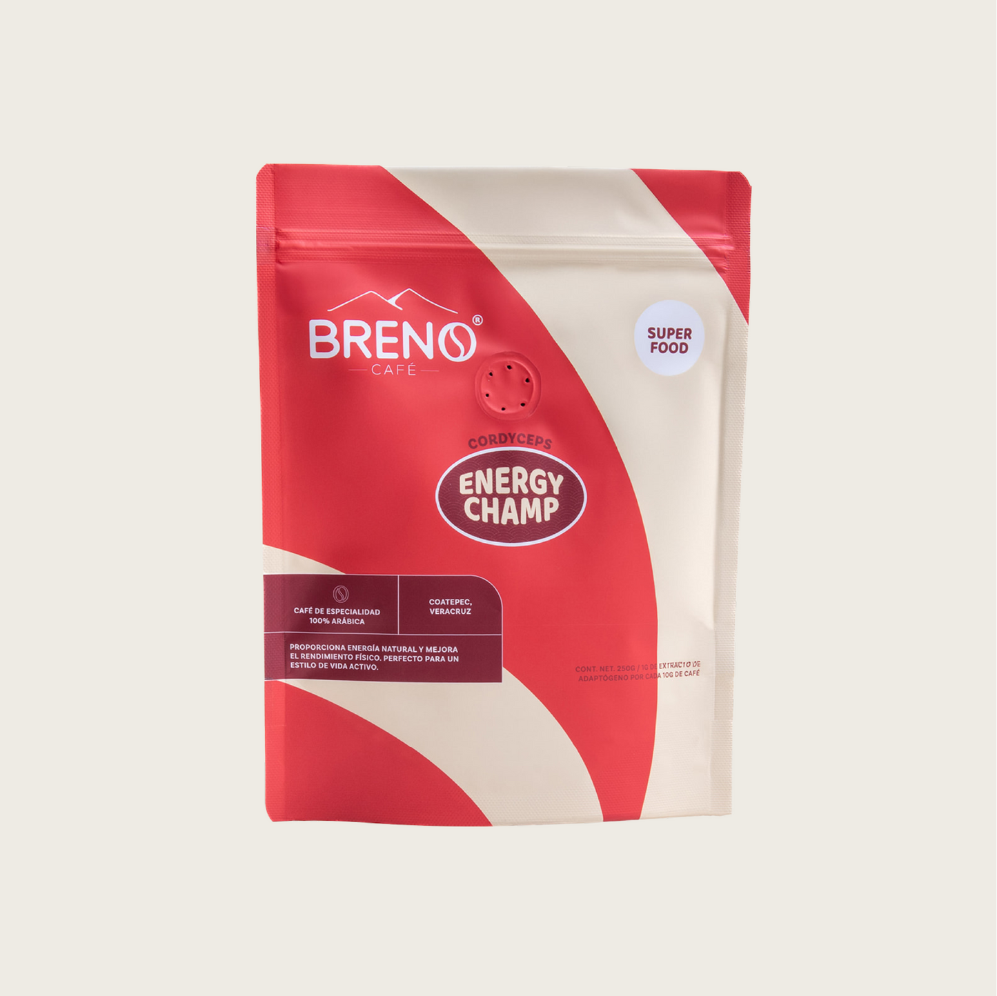 ENERGY CHAMP - Café con Cordyceps