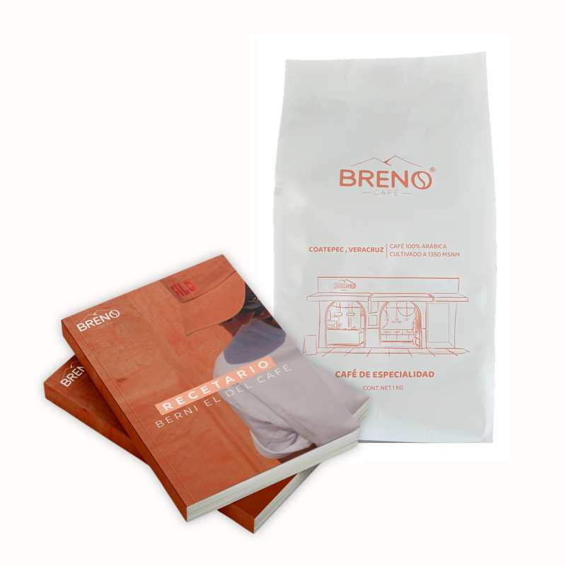 Kit de recetario digital + Café de especialidad 1 kg