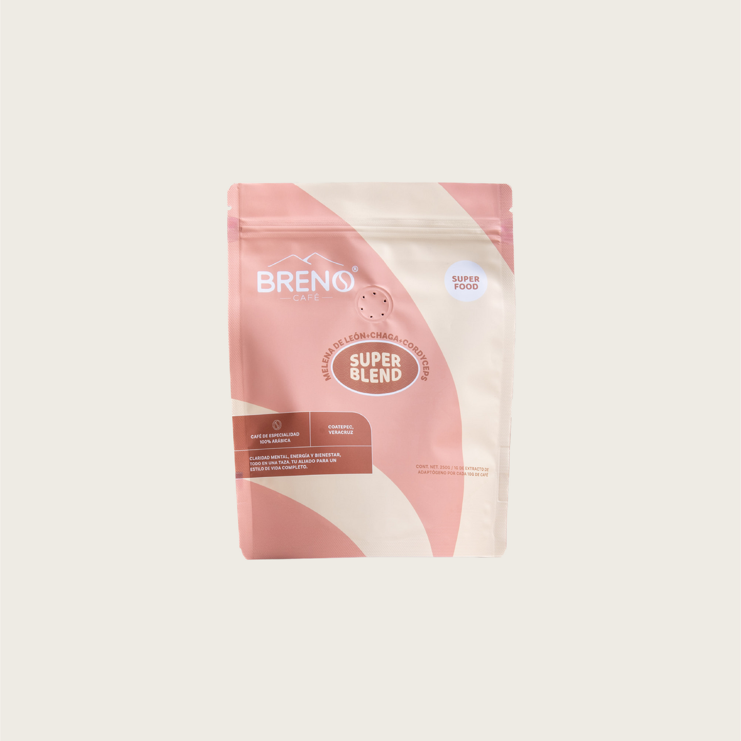 SUPER BLEND - Café con Melena de León, Cordyceps y Chaga