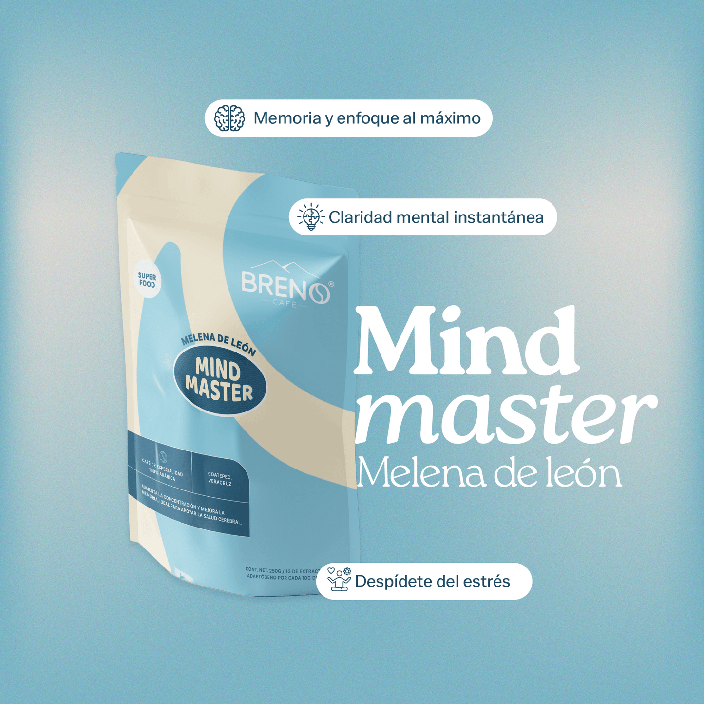 MIND MASTER - Café con Melena de León